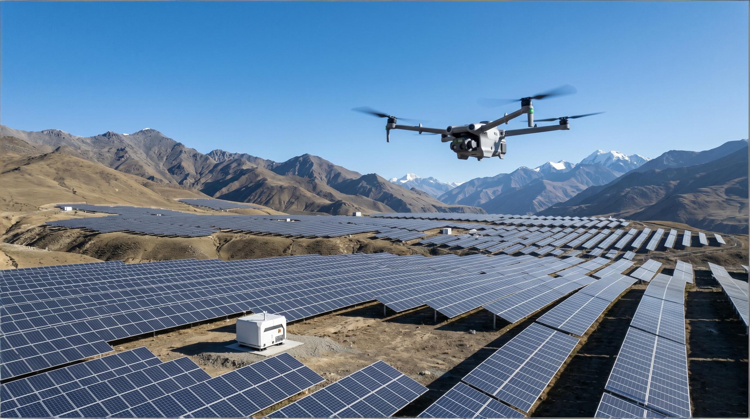 Autonomous drone and robot inspection