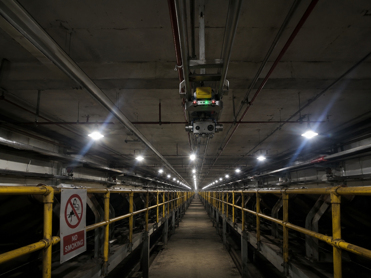 Thermal power plant autonomous inspection