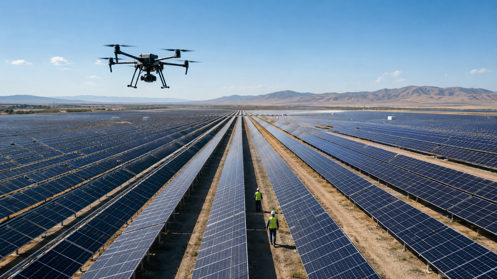 Drone Inspection vs Manual Inspection for Utility-Scale Solar Plants