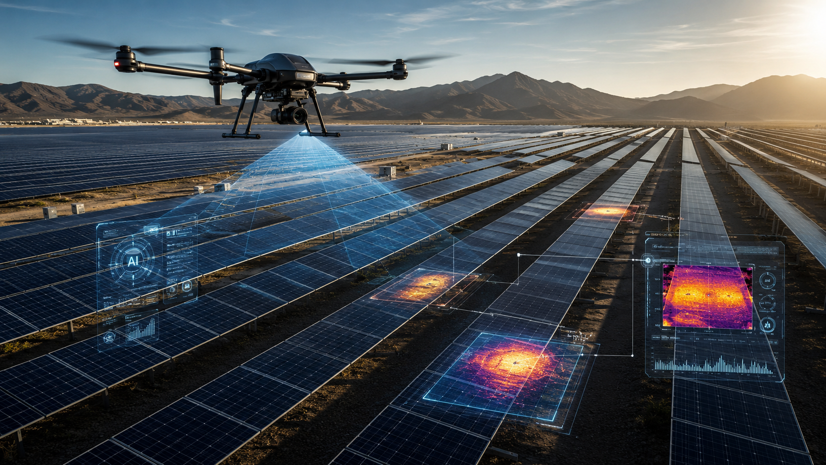 How AI Detects PV Hotspots and Module Defects