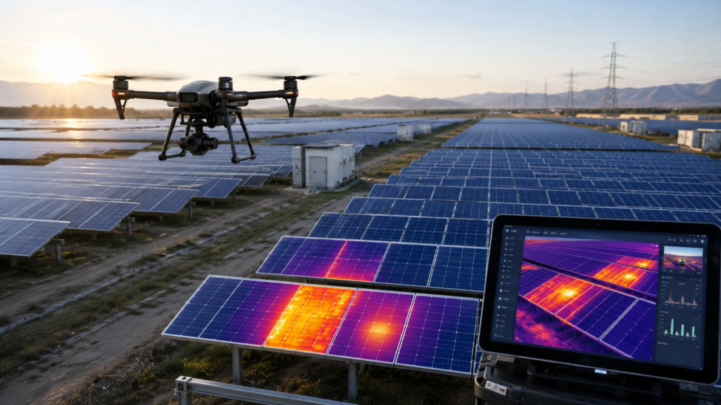 How Thermal Imaging Improves Solar Panel Inspection Accuracy