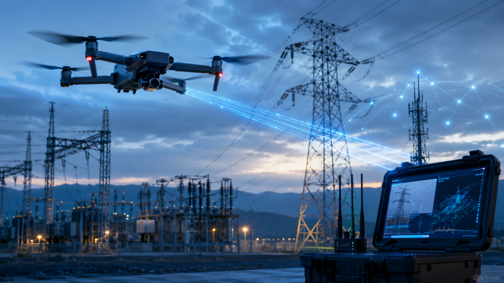 5G Drone Inspection for Real-Time Monitoring | WThink