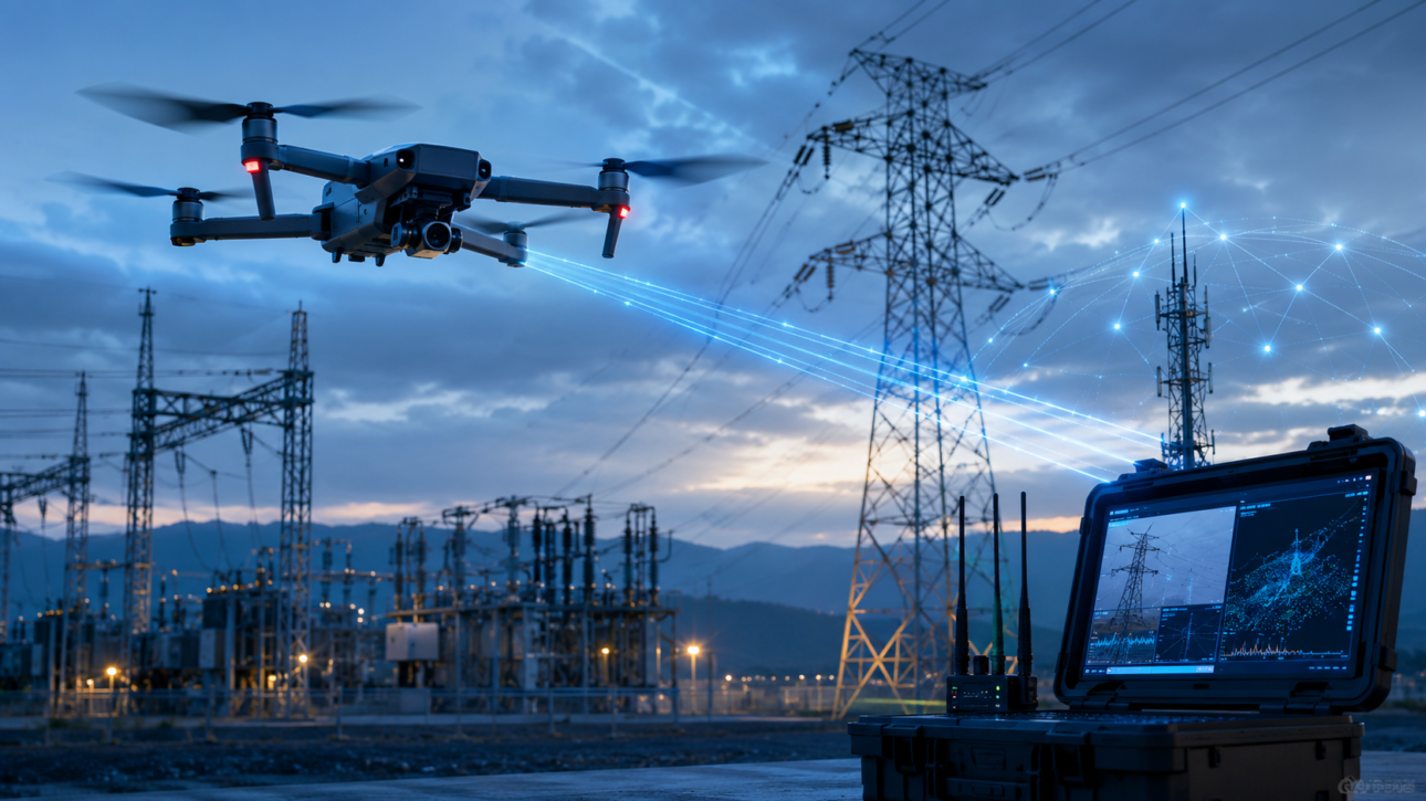 5G drone inspection