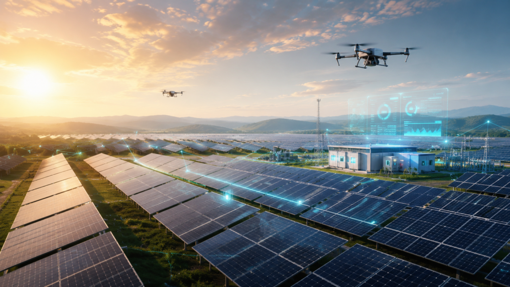 Smart Solar Power Plant Solutions: How AI Improves PV Operations