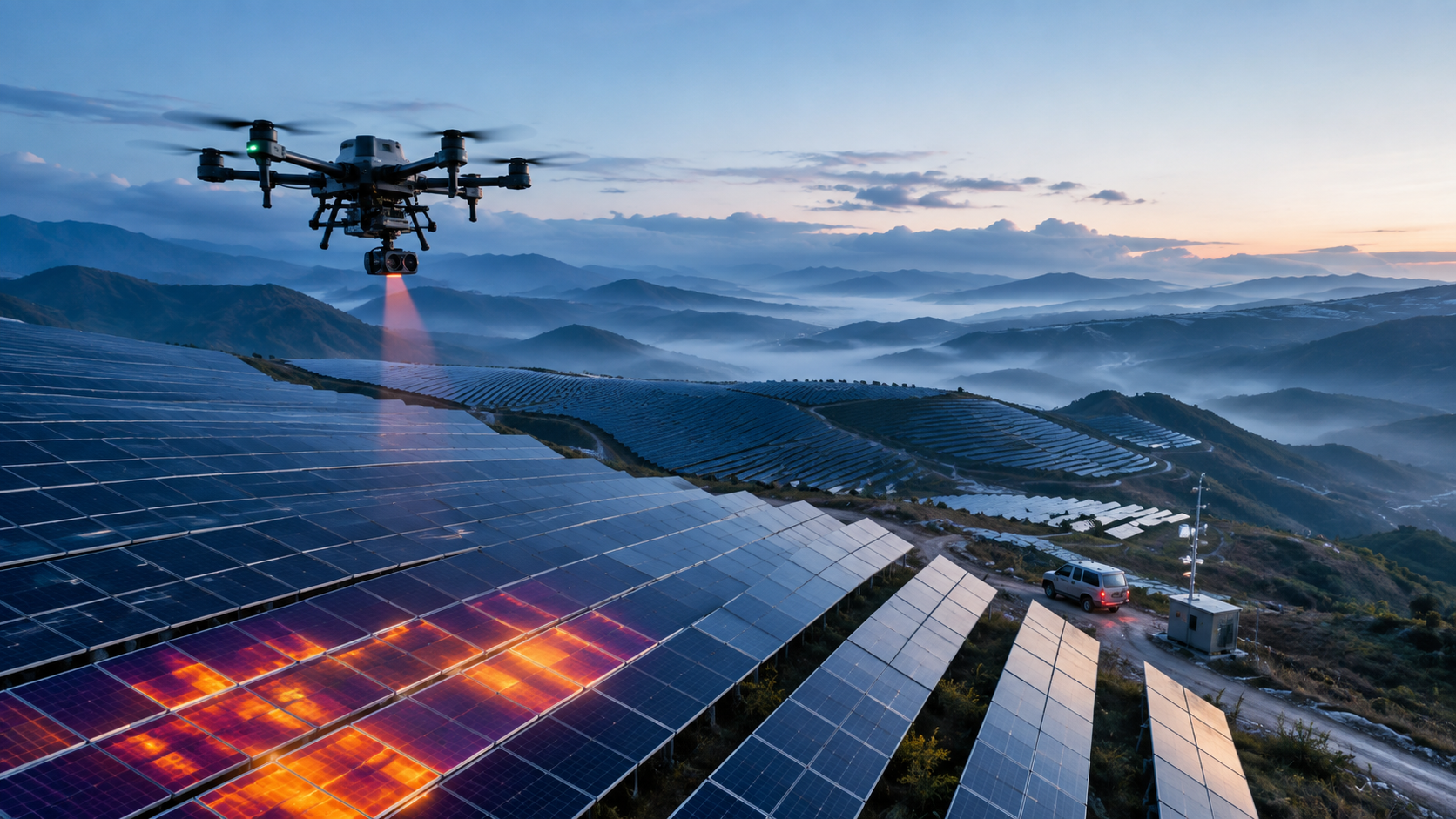 100MW Solar Drone Inspection Case Study