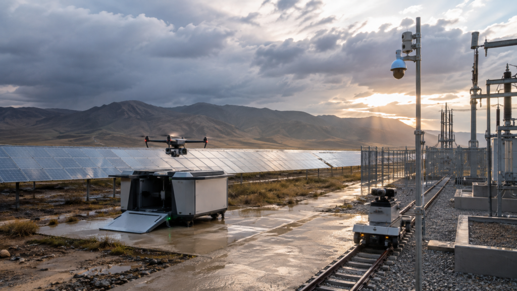 135MW PV Unmanned Smart Station Upgrade
