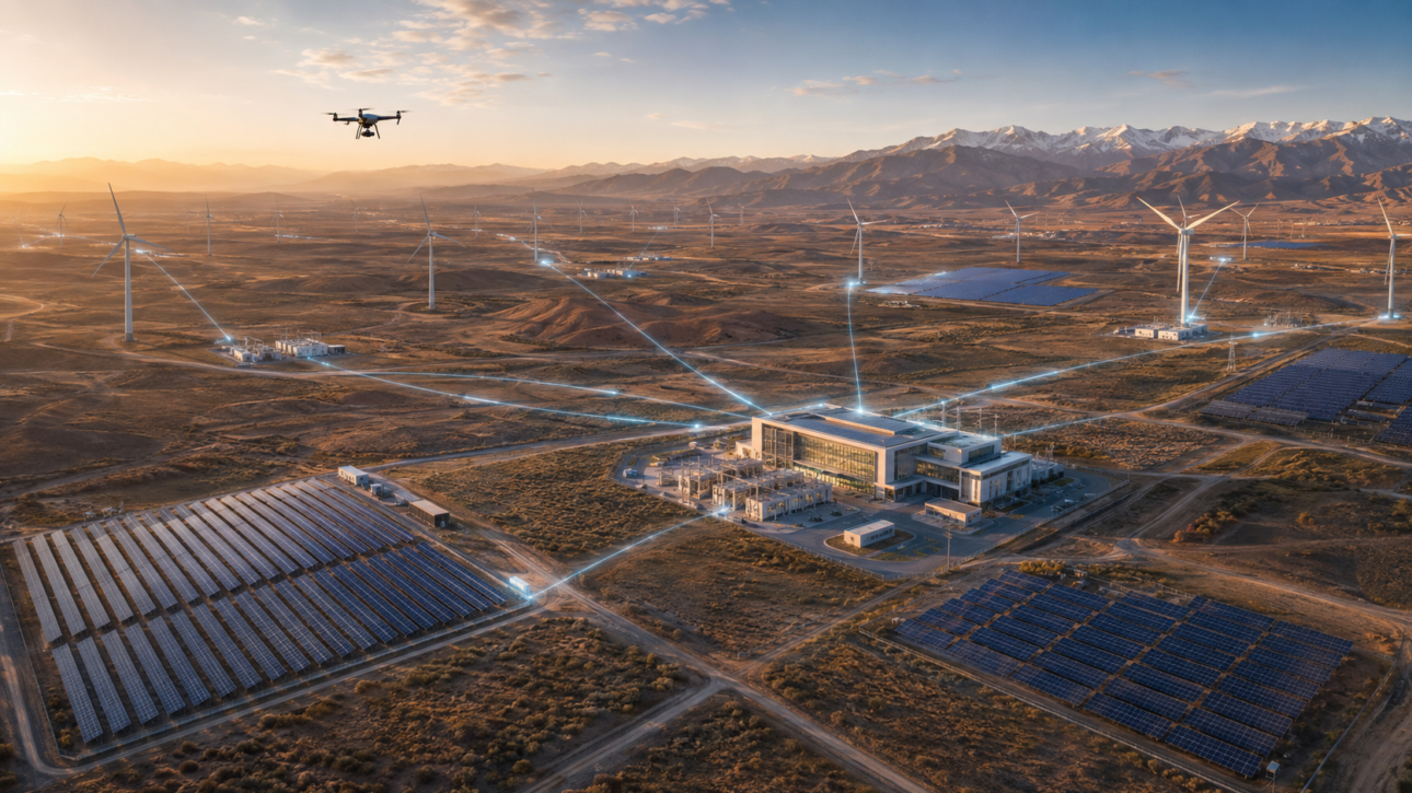 Regional Smart Station Management for Renewable Energy Sites