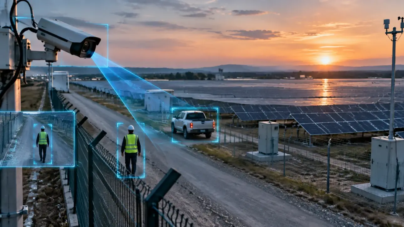 AI Video Analytics for Solar Power Plant Safety Monitoring