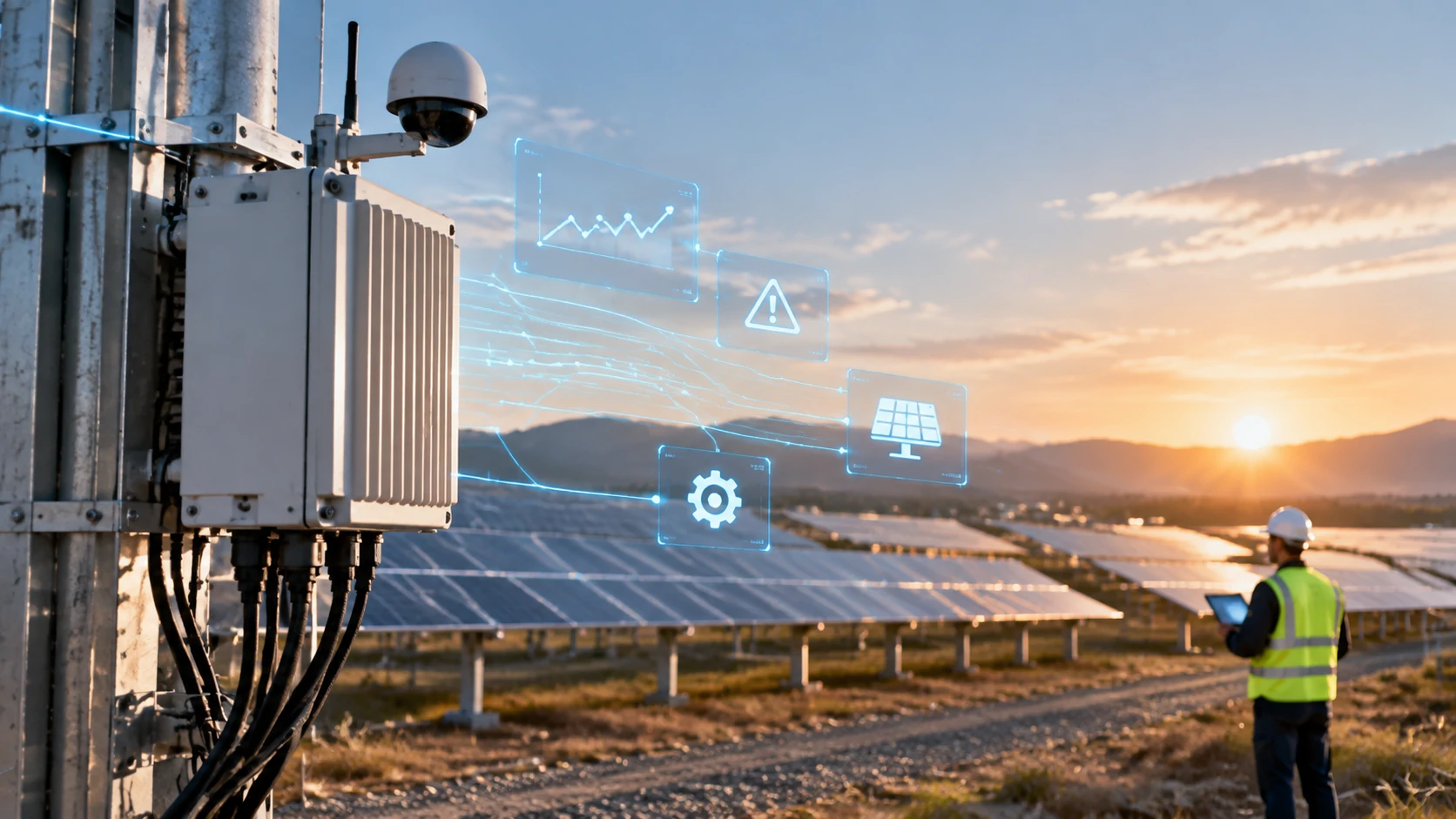 How Edge AI Improves Real-Time Solar PV Monitoring