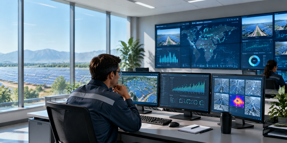 How a Solar Monitoring Platform Supports Centralized PV Plant Management