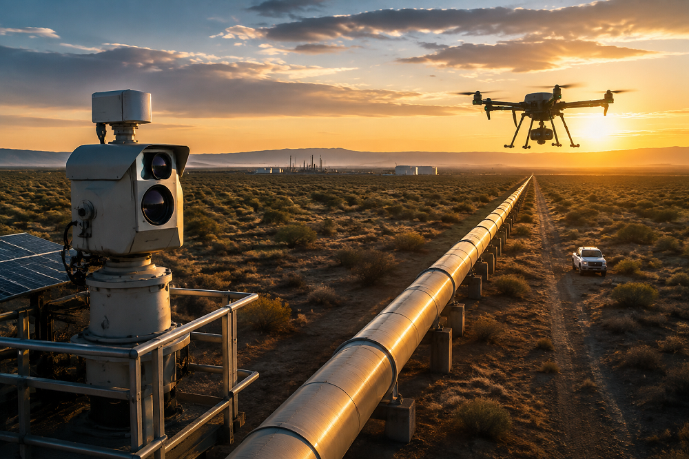 Oil & Gas Pipeline Inspection with Drones, Fiber Sensing and AI