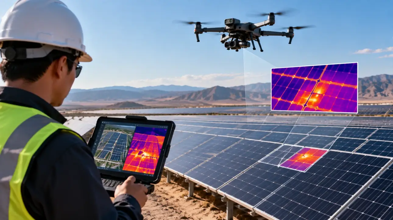 How AI Detects PV Module Defects in Utility-Scale Solar Farms