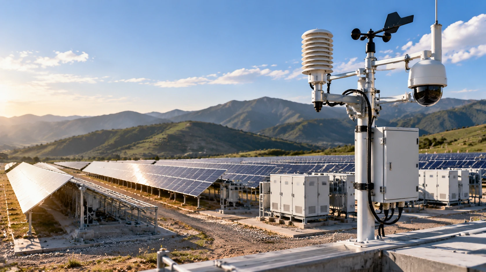 How Smart Field Stations Improve Solar Power Plant Reliability