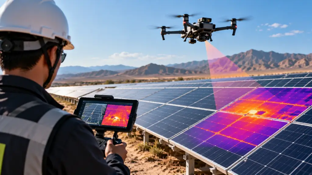 PV Hotspot Detection: Why Thermal Imaging Matters for Solar O&M